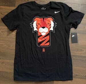 Rare 2019 Nike Tiger Woods TW Frank T-Shirt Mens  M Black Masters Golf